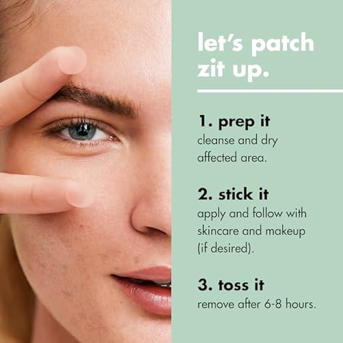 elf SKIN BLEMISH BREAKTHROUGH STICK IT TO ZITS PIMPLE PATCHES, HELPS REDUCE THE LOOK OF BLEMISHES & HEAL, VEGAN & CRUELTY-FREE, 36 PATCHES - Image 2